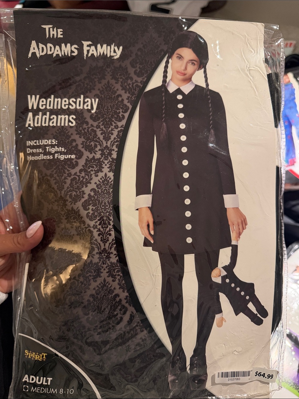 Wednesday Addams Costume - Black